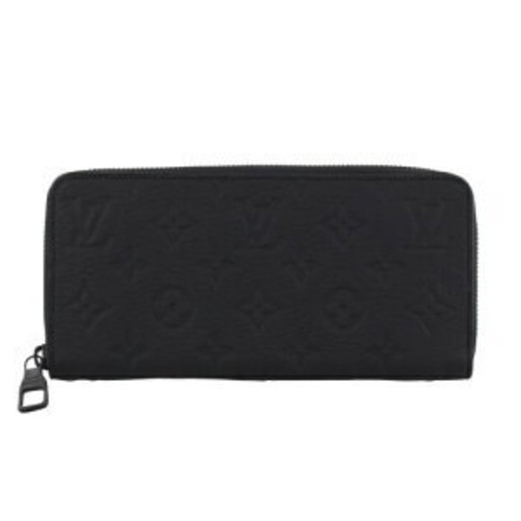 Louis Vuitton Taurillon Zippy Wallet Black - Picture 1 of 7